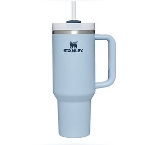 USED 40oz baby blue stanley cup